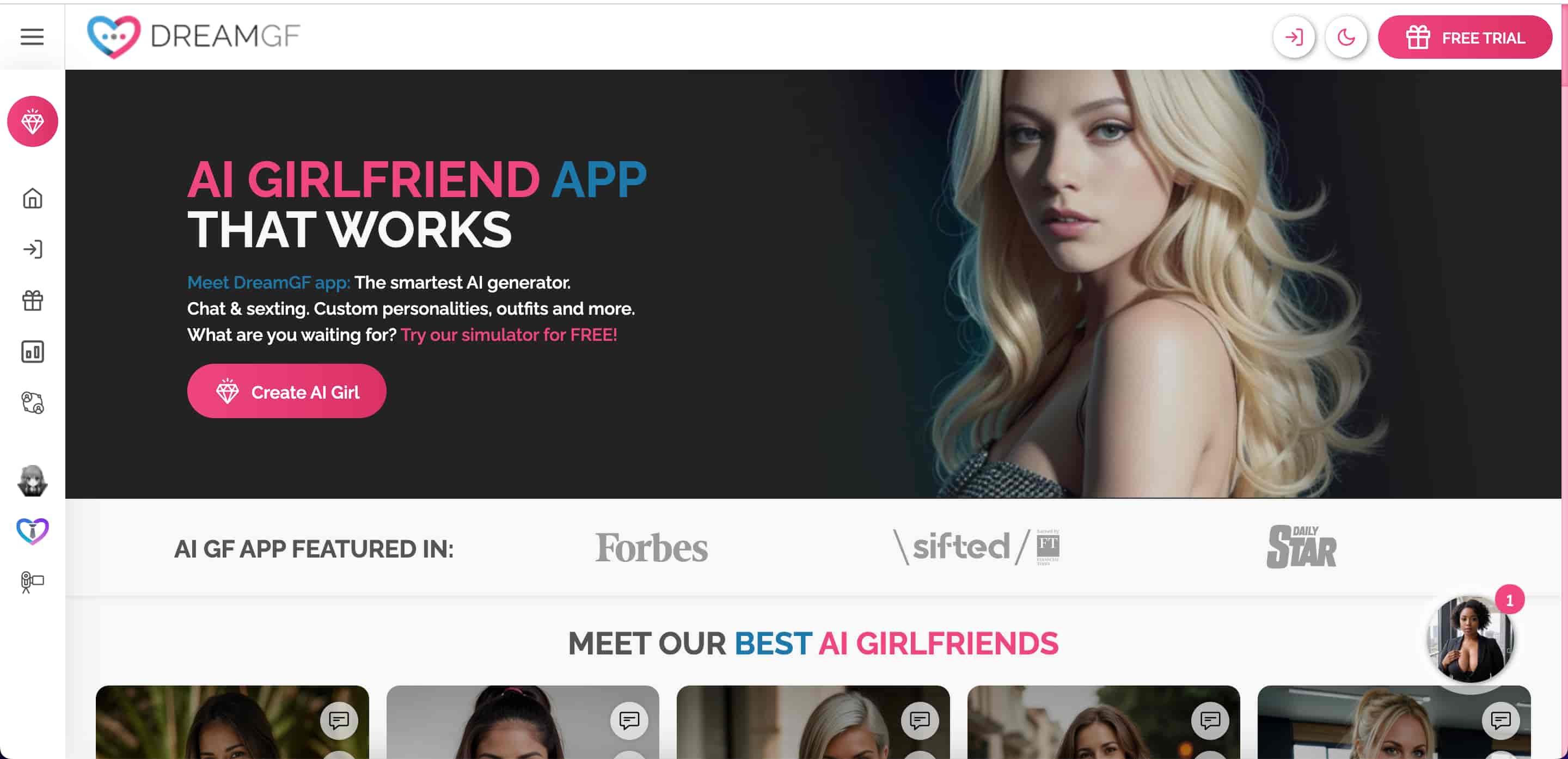 Dreamgf Homepage Image